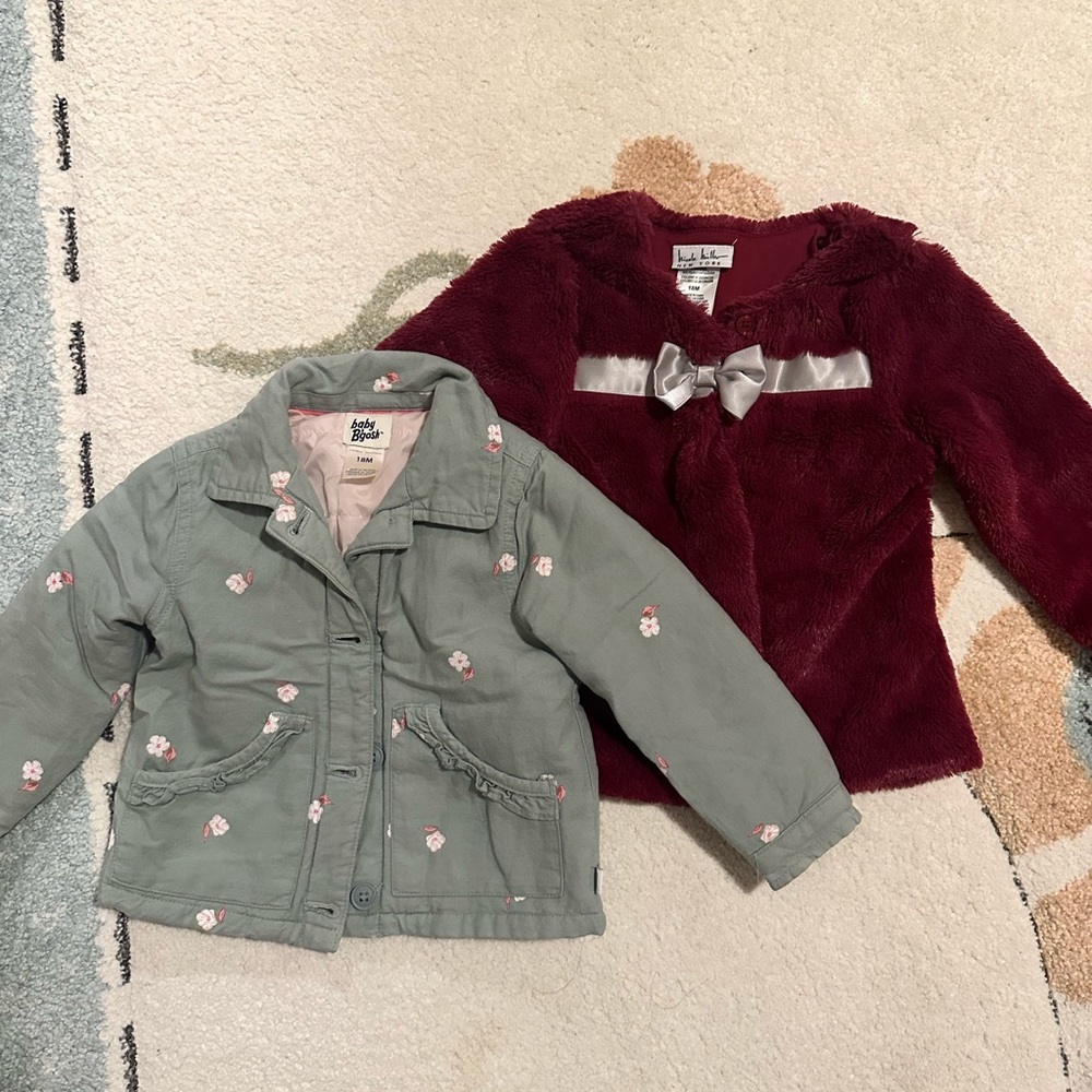 2 baby girl 18month jacket